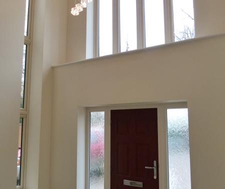 Great hall with vaulted ceiling 